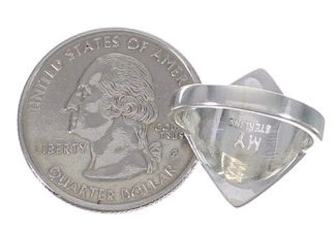 Sterling Silver Turquoise Southwest Ring Size 6-1/4 UX34338